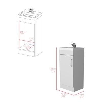 Mueble para Lavamanos Marziani Blanco