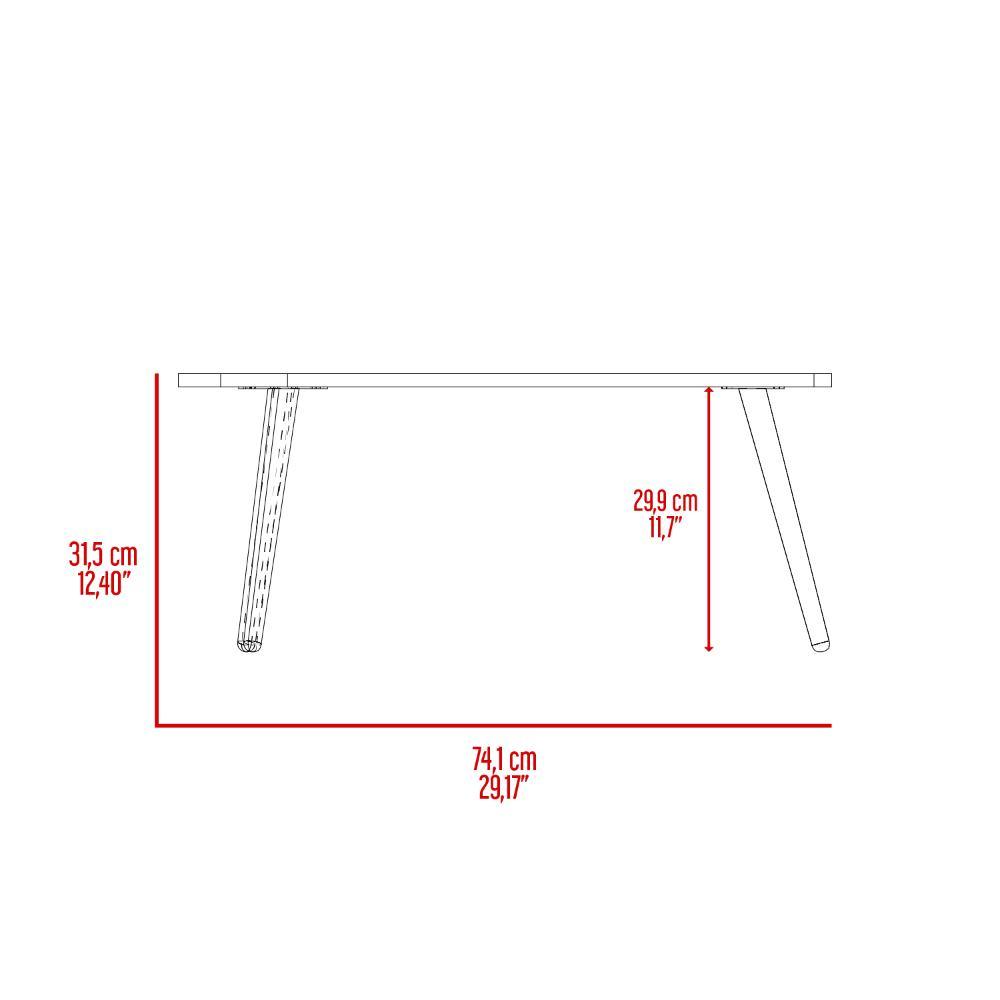 Mesa de centro Baja Narvik  Blanco