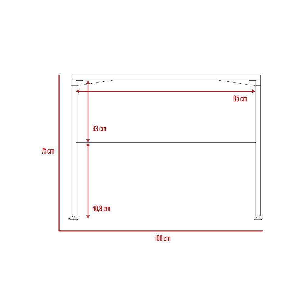 Mesa Escritorio Bellanti Office  Wengue Coñac