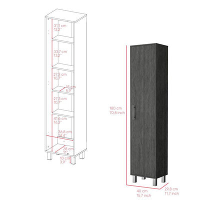 Mueble de Aseo Laska Gris