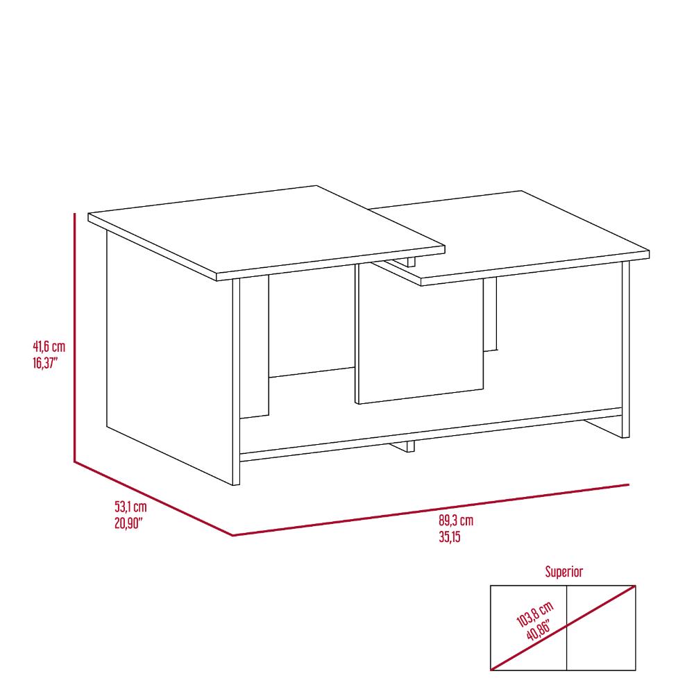 Mesa de Centro Wema 3 (1C) Rovere