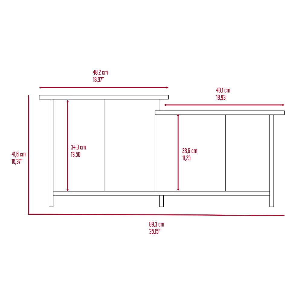 Mesa de Centro Wema 3 (1C) Rovere