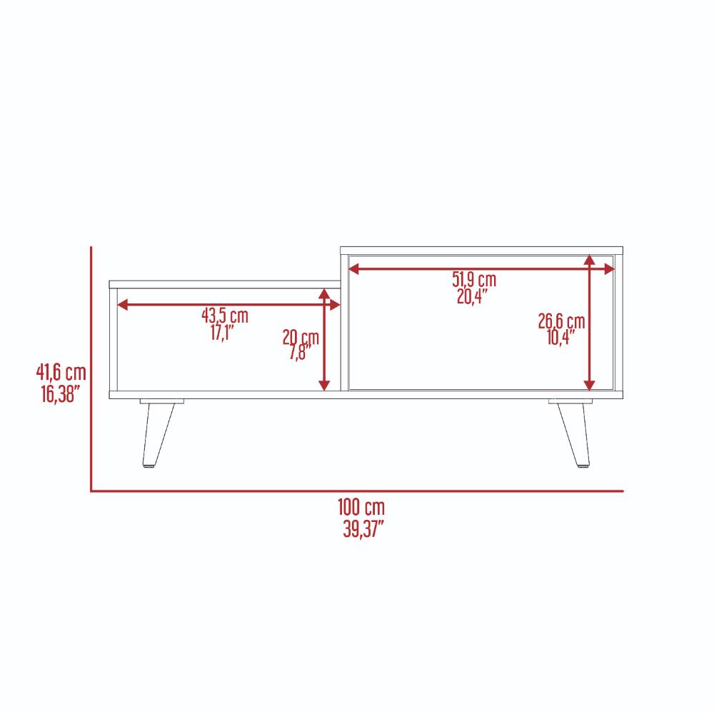 Mesa de Centro Bora (1C) Duna+Taupe 41.6