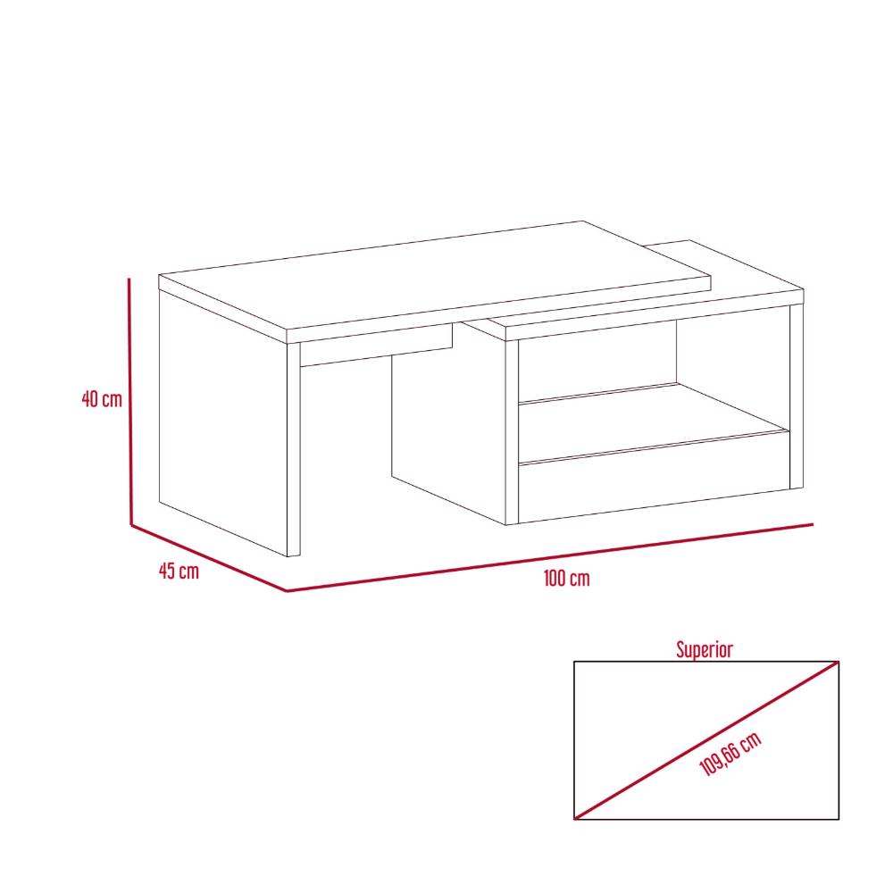 Mesa de Centro Kaia (1C) WG/Miel