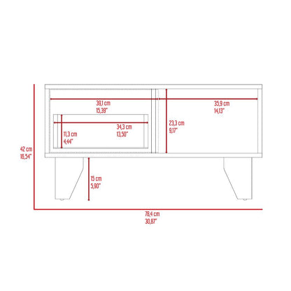 Mesa de Centro Portanova Nogal
