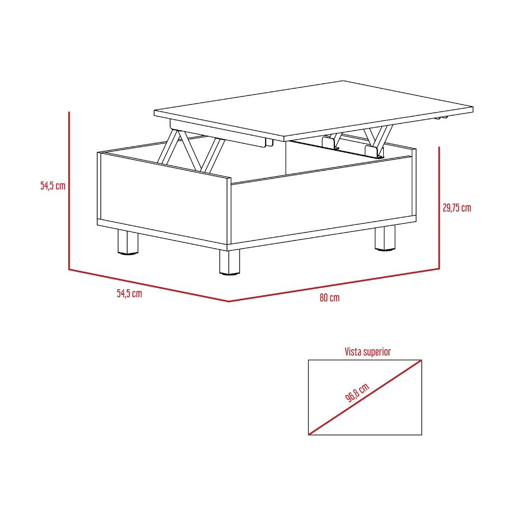 Mesa de Centro Gambia (1C) Wengue