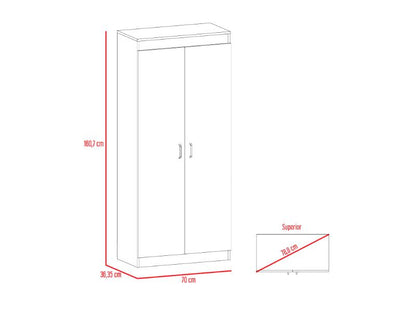 Mueble Alacena Moranti  Ceniza