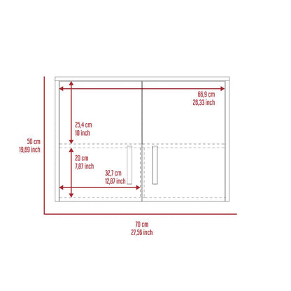 Gabinete superior Multiusos Wengue