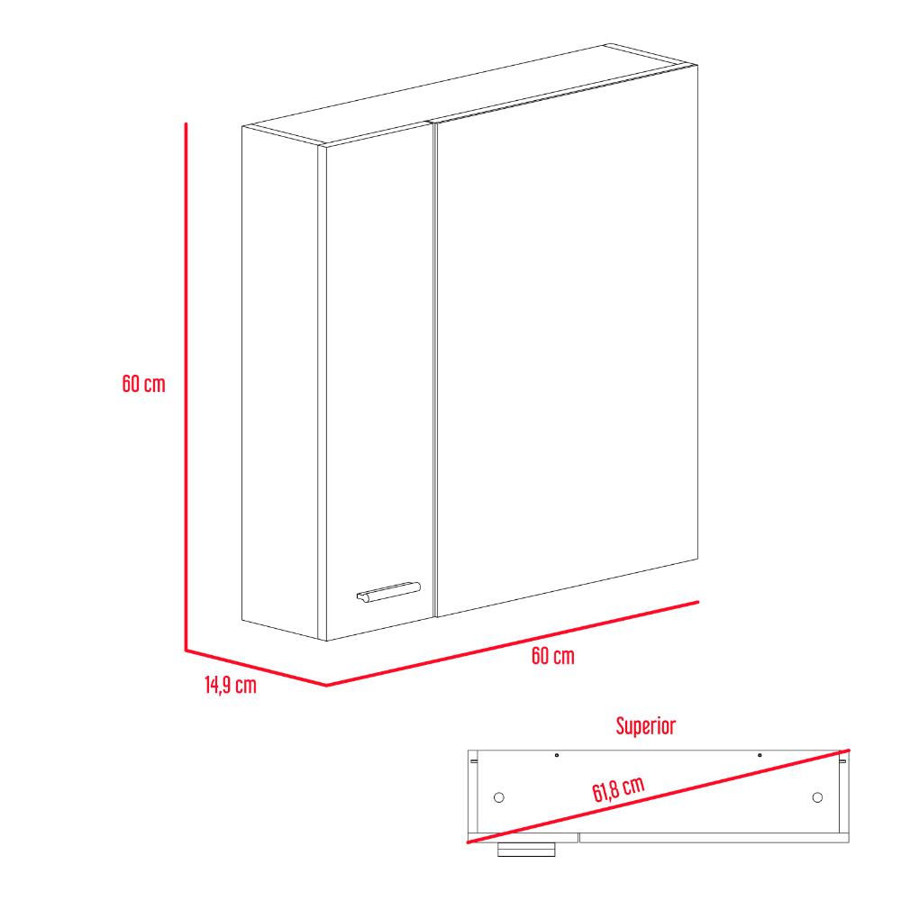 Gabinete de Baño Since Wengue