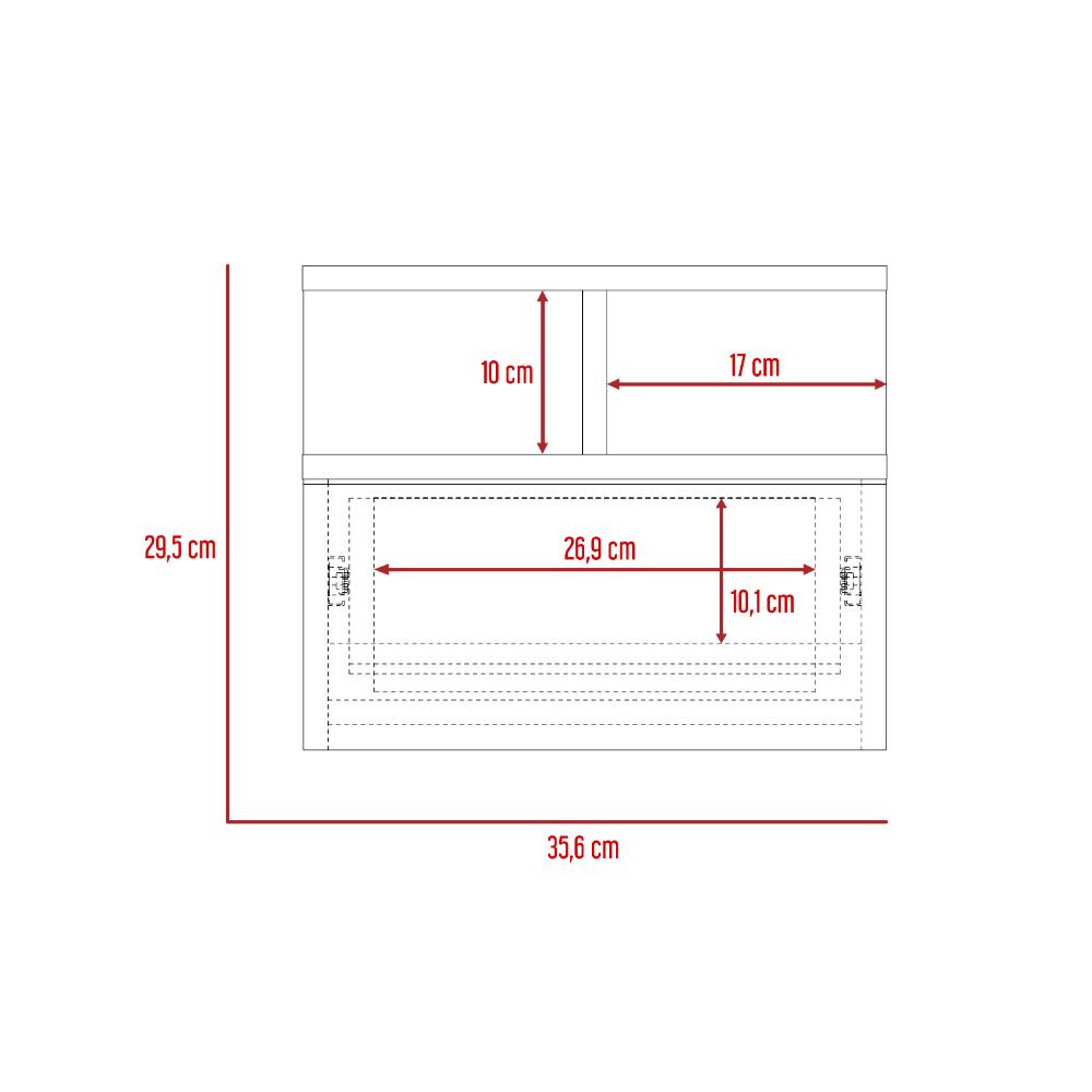 Velador Flotante  Blanco D