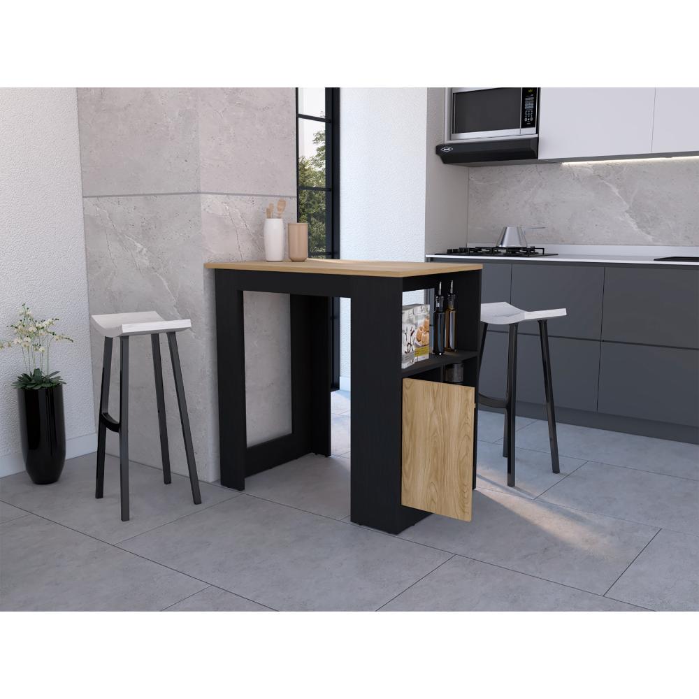 Barra de Cocina Stirling Wengue y Fresno