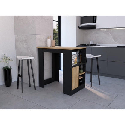 Barra de Cocina Stirling Wengue y Fresno