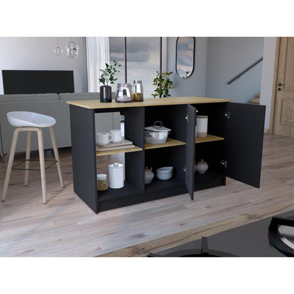 Isla de Cocina Juniper Wengue macadamia