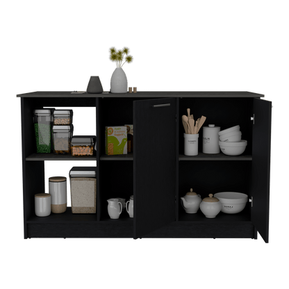 Barra de Cocina Samboni Wengue y Gris
