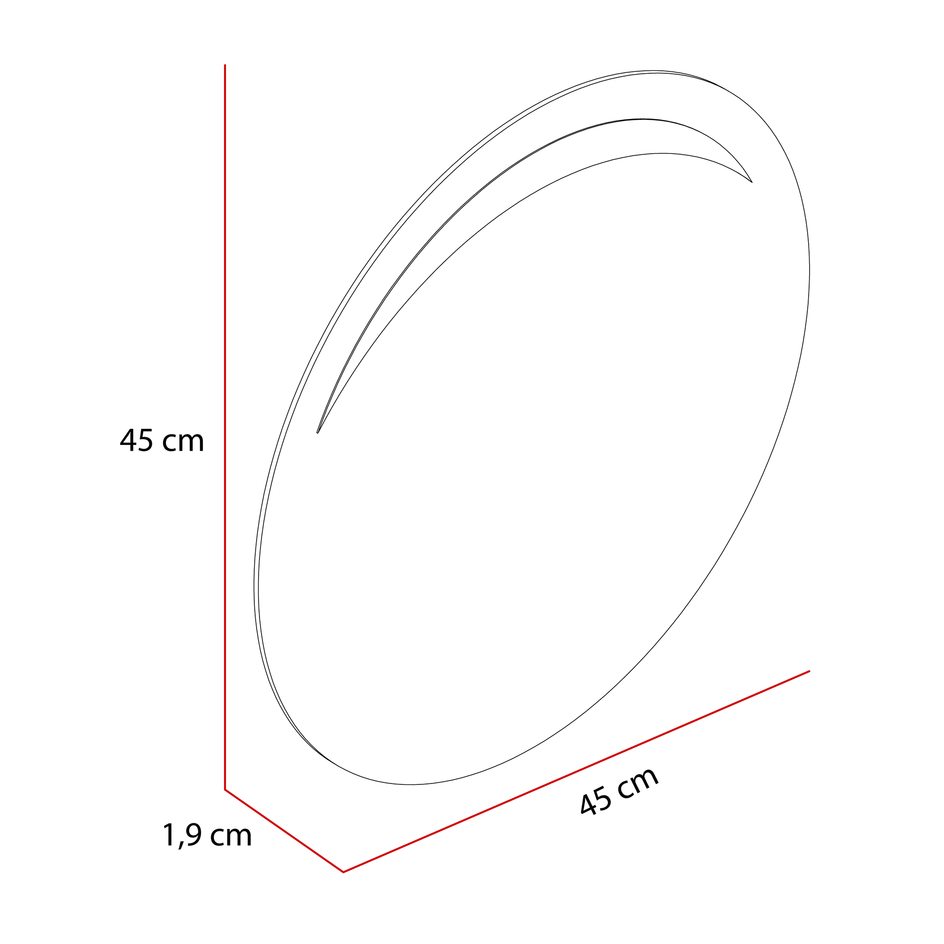 Espejo Bombay, en Forma Redonda con Diseño en Sandblasting en la parte superior - VIRTUAL MUEBLES