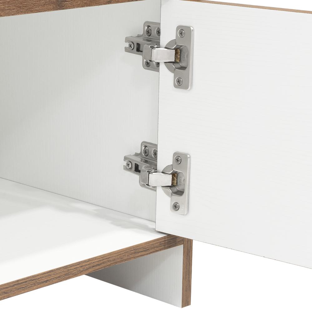 Mesa de Noche Varini  Bellota + Blanco