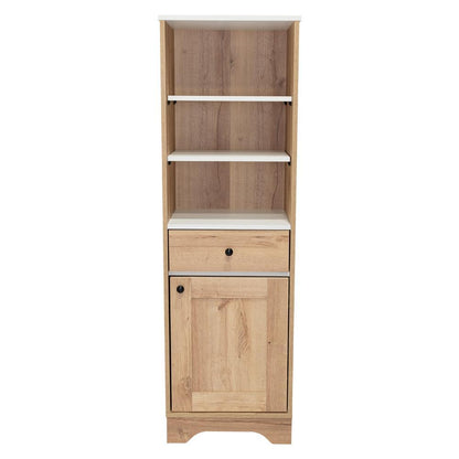 Mueble Optimizador 2 Bath Bi color  Duna Blanco