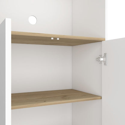 Mueble Microondas Bajo Lussano   Blanco Duna