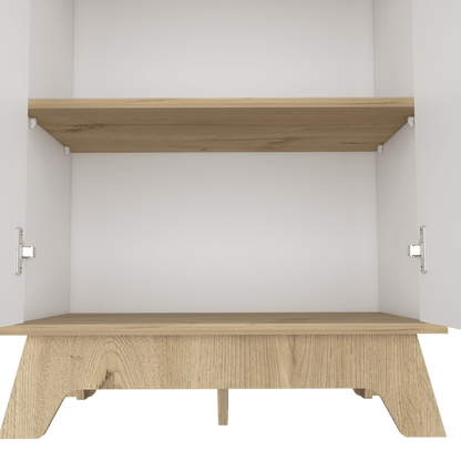 Mueble Auxiliar Lirio, Zabedra, con Espacio Para Microondas ZF - VIRTUAL MUEBLES