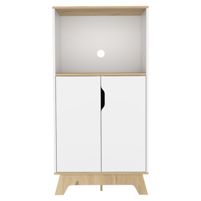 Mueble Auxiliar Lirio, Zabedra, con Espacio Para Microondas ZF - VIRTUAL MUEBLES