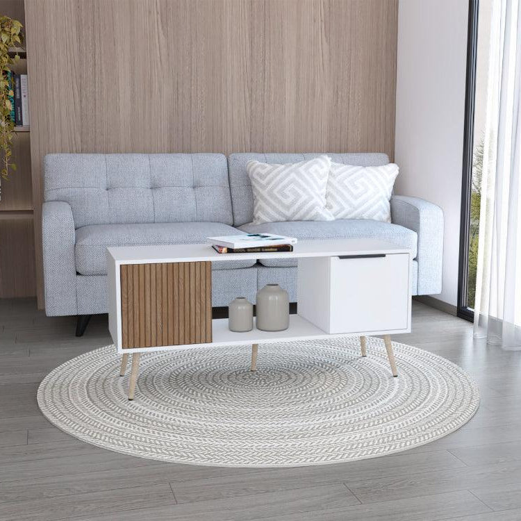 Mesa de Centro Donati Eco (1C) Blanco Lenno