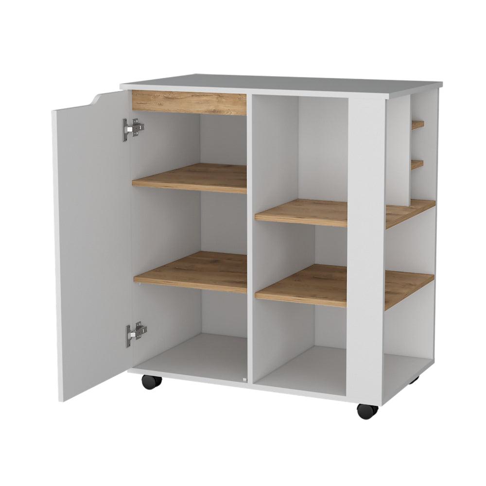 Modulo Microondas Tornati Blanco y Macadamia