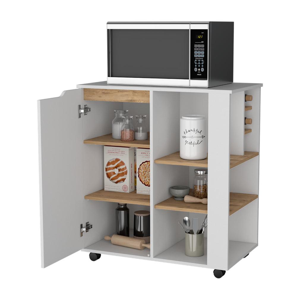 Modulo Microondas Tornati Blanco y Macadamia