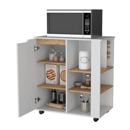 Modulo Microondas Tornati Blanco y Macadamia
