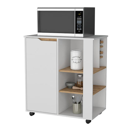 Modulo Microondas Tornati Blanco y Macadamia