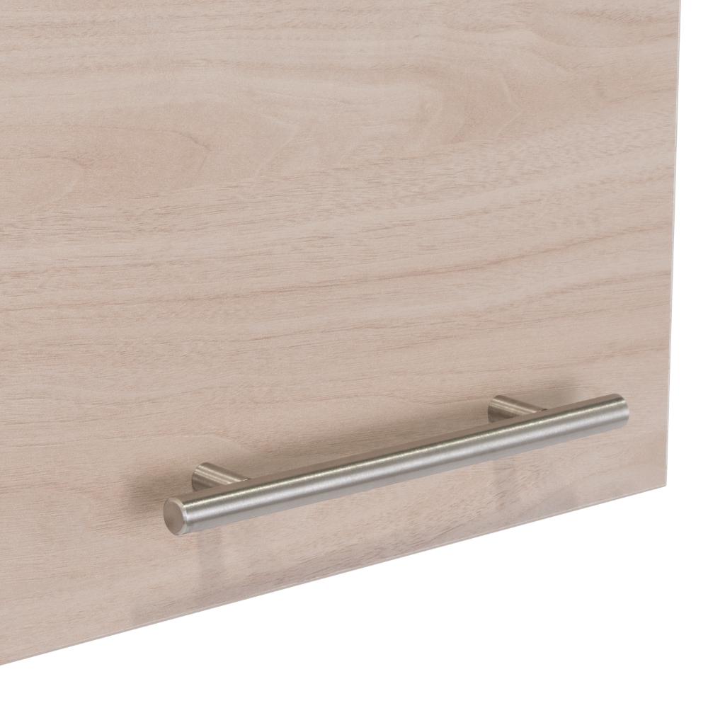 Gabinete Superior Piret Nacar y Blanco 180 Cm