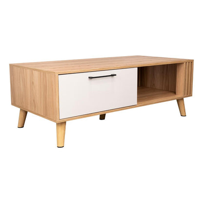 Mesa de centro Vance  Fresno Europeo Capri