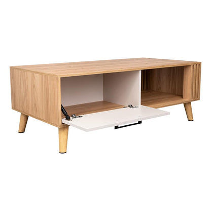 Mesa de centro Vance  Fresno Europeo Capri