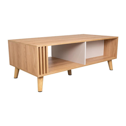 Mesa de centro Vance  Fresno Europeo Capri