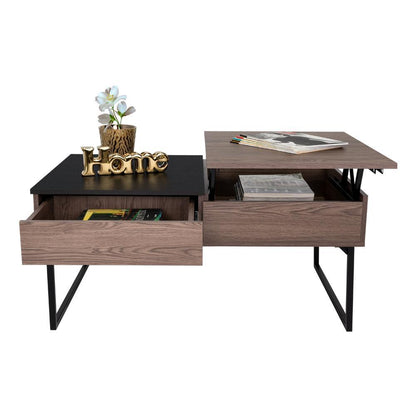 Mesa de Centro Funcional Montessi Coñac Wengue