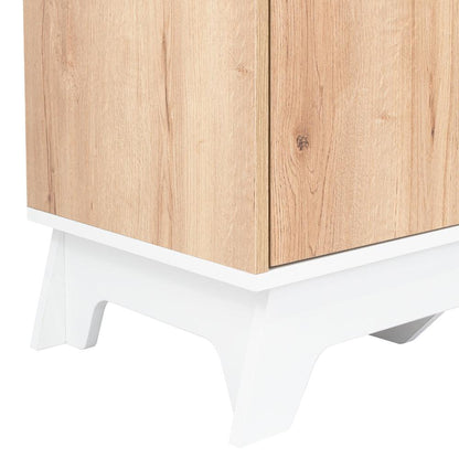 Mueble Microondas Bajo Lussano 130X65  Duna Blanco