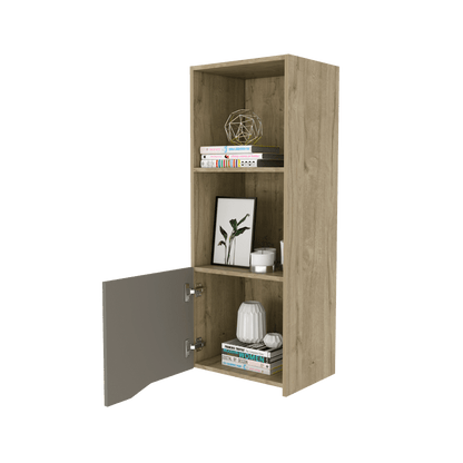 Mueble Flotante Sahara color Café claro y Cocoa para Baño.