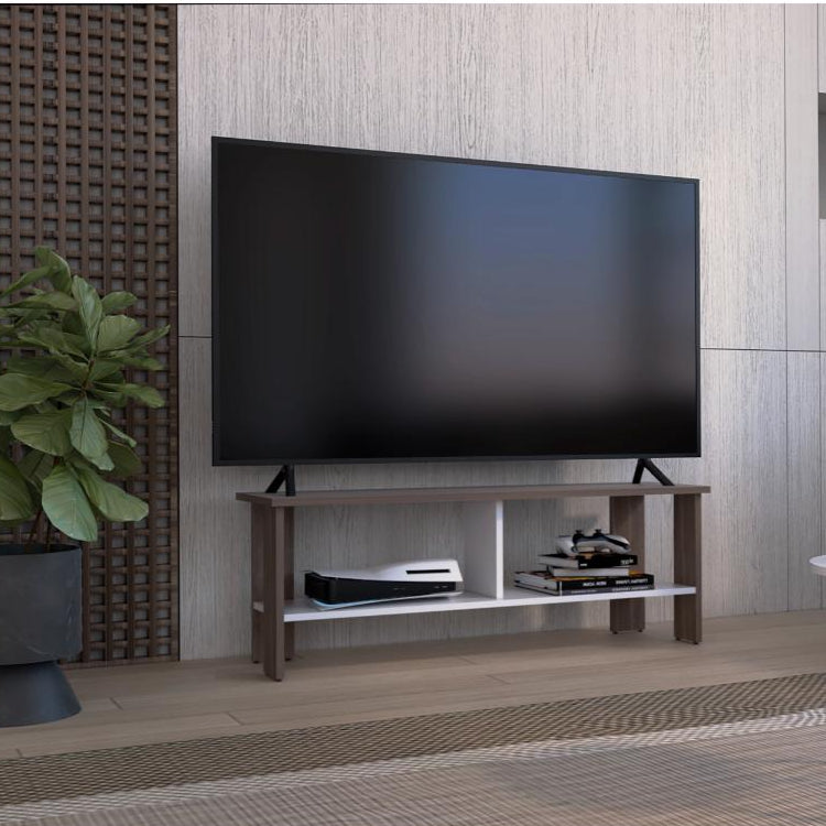 Mesa Para Tv Navi, Milan y Blanco Duqueza, Para Televisor Hasta 65 Pulgadas