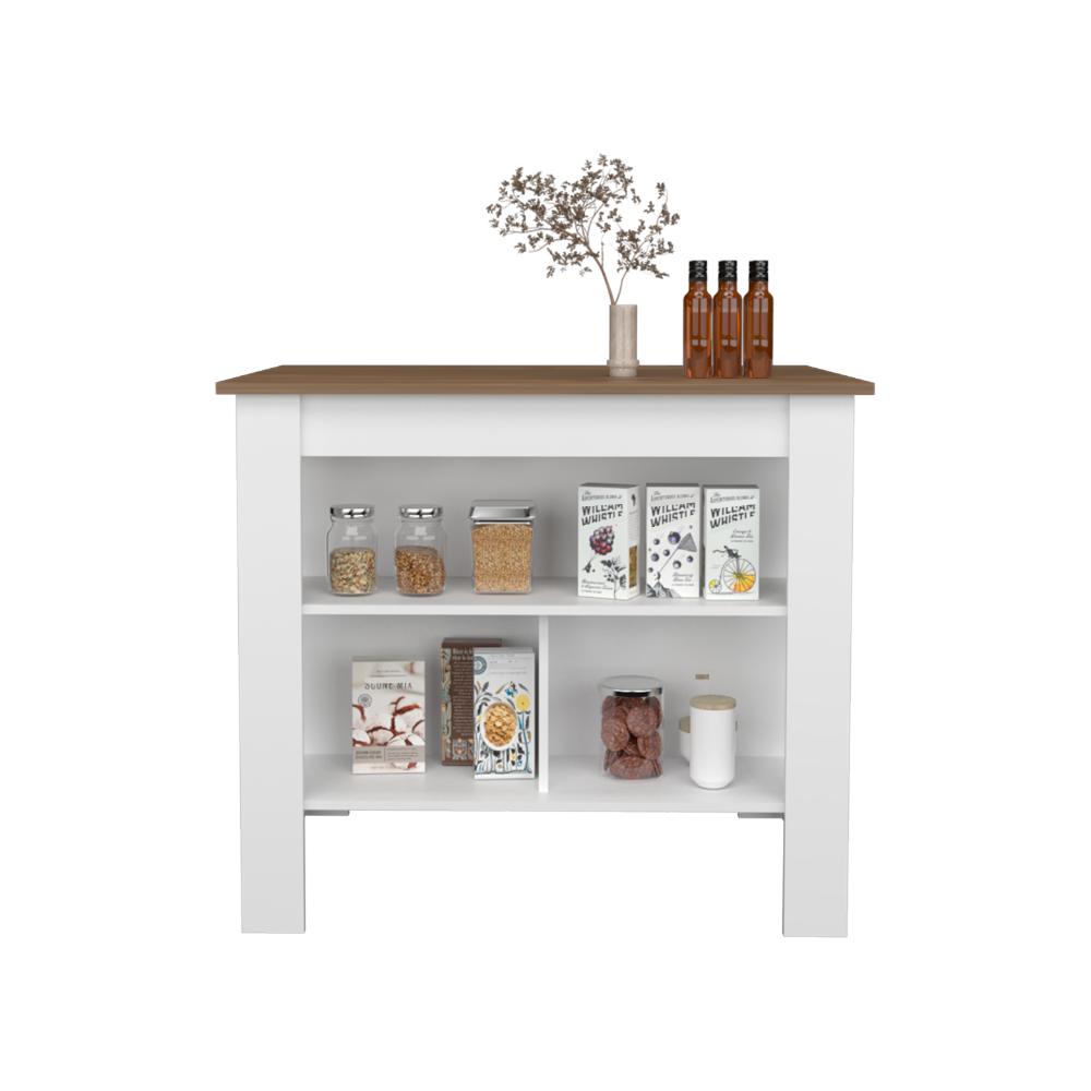 Barra de Cocina Ferrani Chocolate y Blanco