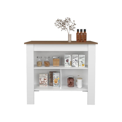 Barra de Cocina Ferrani Chocolate y Blanco