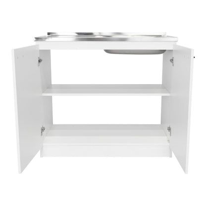 Gabinete Inferior Napoles Blanco 100 Cm