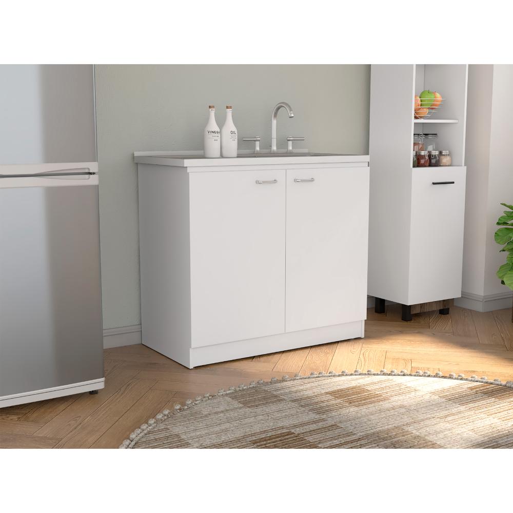 Gabinete Inferior Napoles Blanco 100 Cm