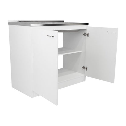 Gabinete Inferior Napoles Blanco 100 Cm