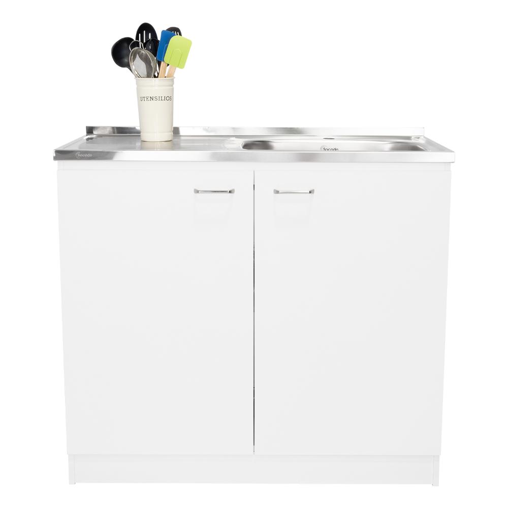 Gabinete Inferior Napoles Blanco 100 Cm