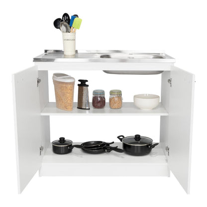 Gabinete Inferior Napoles Blanco 100 Cm