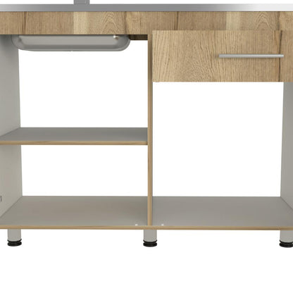 Modulo Inferior Castano Orion  Blanco Duna 120 Cm