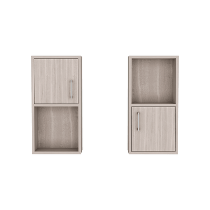 Gabinete de Baño Bath Bardolino con Puerta Abatible x2 Unidades