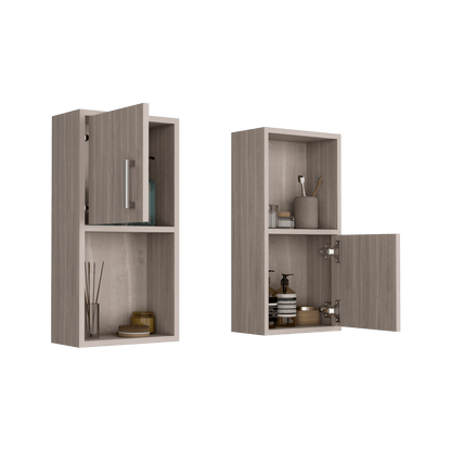 Gabinete de Baño Bath Bardolino con Puerta Abatible x2 Unidades