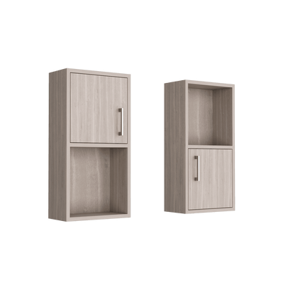 Gabinete de Baño Bath Bardolino con Puerta Abatible x2 Unidades