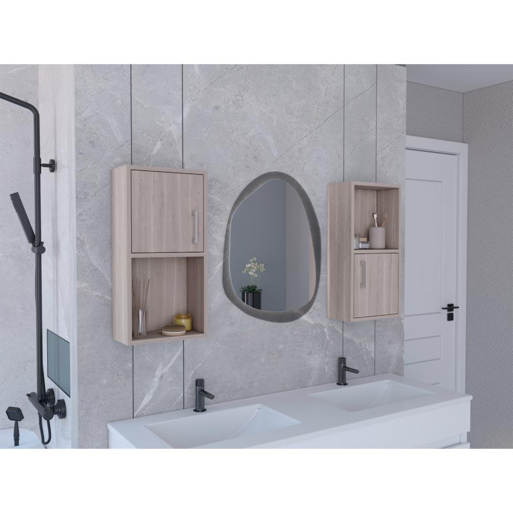 Gabinete de Baño Bath Bardolino con Puerta Abatible x2 Unidades