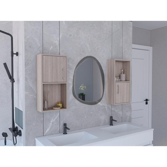 Gabinete de Baño Bath Bardolino con Puerta Abatible x2 Unidades